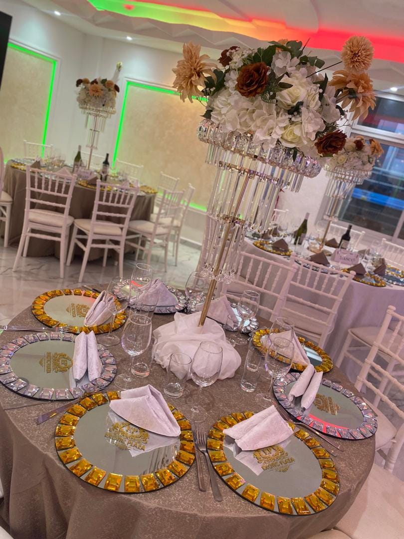 Banquet hall at Hotel Exotic Plaza
