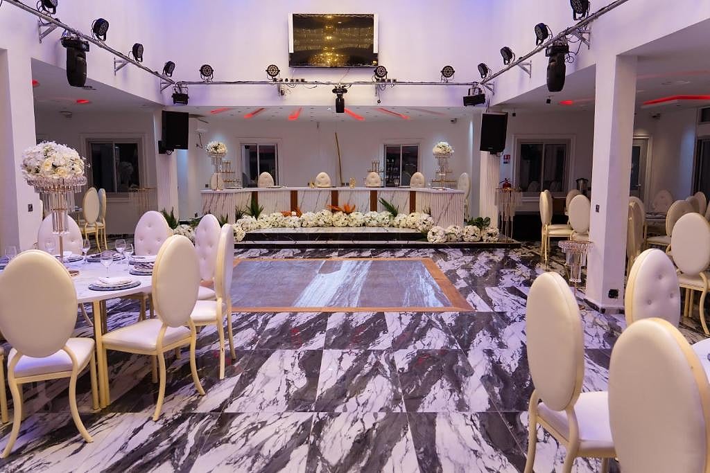 Banquet hall at Hotel Exotic Plaza